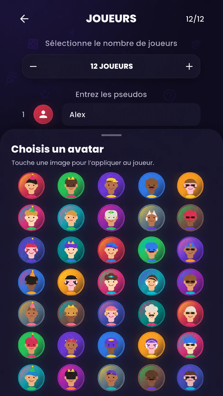 Je n'ai Jamais v2 screenshot